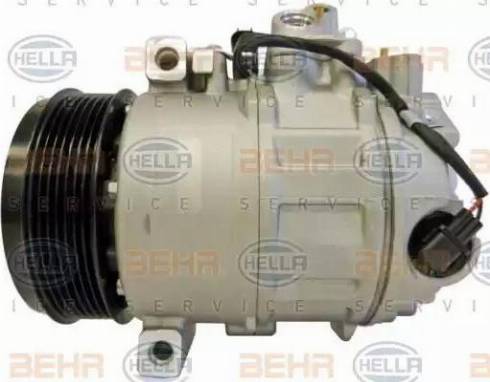 HELLA 8FK 351 105-651 - Компресор, климатизация vvparts.bg