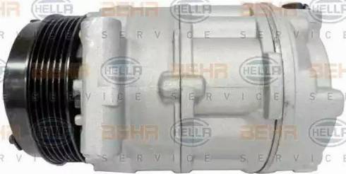 HELLA 8FK 351 105-631 - Компресор, климатизация vvparts.bg