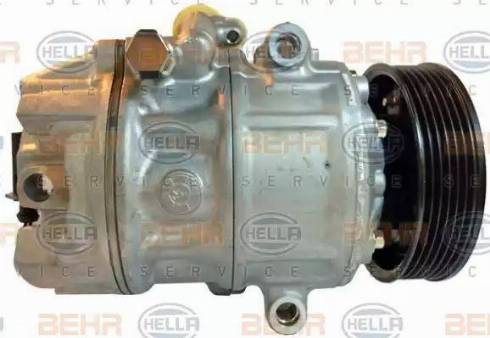 HELLA 8FK 351 105-171 - Компресор, климатизация vvparts.bg