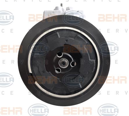 HELLA 8FK 351 105-811 - Компресор, климатизация vvparts.bg