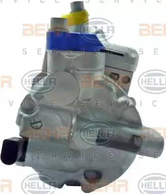 HELLA 8FK 351 105-231 - Компресор, климатизация vvparts.bg