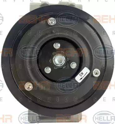 HELLA 8FK 351 105-711 - Компресор, климатизация vvparts.bg