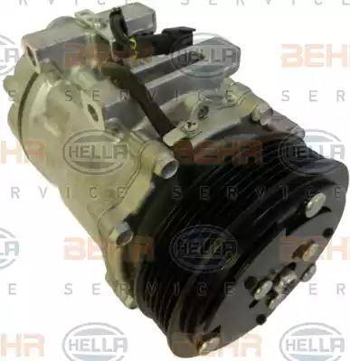 HELLA 8FK 351 106-921 - Компресор, климатизация vvparts.bg