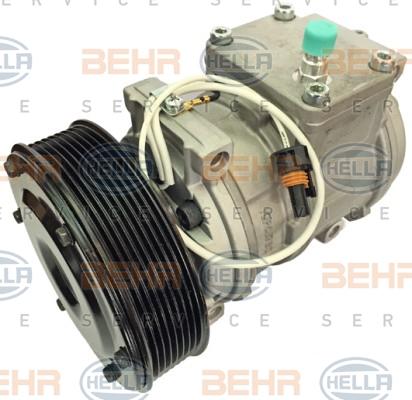 HELLA 8FK 351 106-641 - Компресор, климатизация vvparts.bg