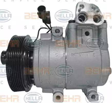 HELLA 8FK 351 106-391 - Компресор, климатизация vvparts.bg