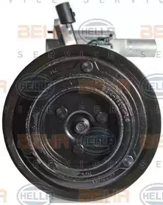 HELLA 8FK 351 106-221 - Компресор, климатизация vvparts.bg