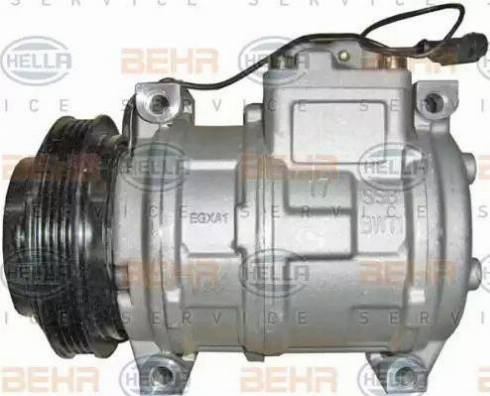 HELLA 8FK 351 108-981 - Компресор, климатизация vvparts.bg