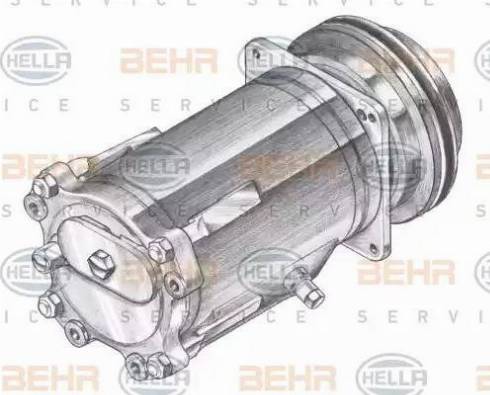 HELLA 8FK 351 108-361 - Компресор, климатизация vvparts.bg