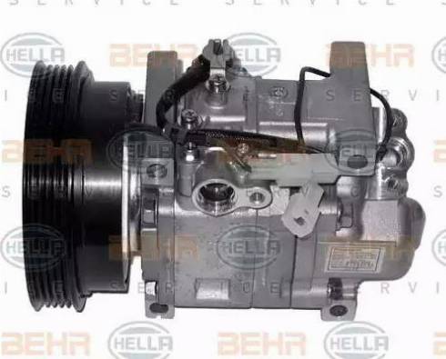 HELLA 8FK 351 103-031 - Компресор, климатизация vvparts.bg