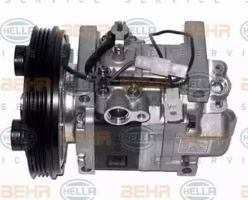 HELLA 8FK 351 103-021 - Компресор, климатизация vvparts.bg