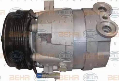 HELLA 8FK 351 102-051 - Компресор, климатизация vvparts.bg