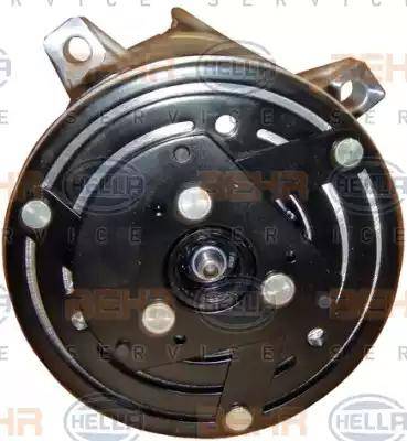 HELLA 8FK 351 102-011 - Компресор, климатизация vvparts.bg