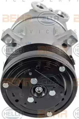 HELLA 8FK 351 102-191 - Компресор, климатизация vvparts.bg