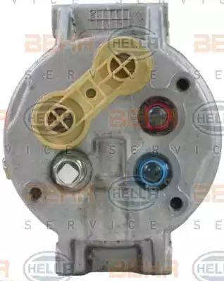 HELLA 8FK 351 102-101 - Компресор, климатизация vvparts.bg