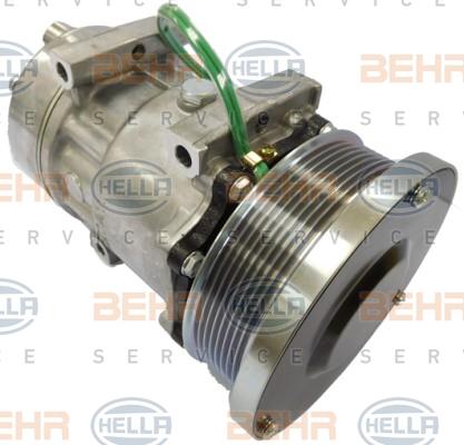 HELLA 8FK 351 119-911 - Компресор, климатизация vvparts.bg