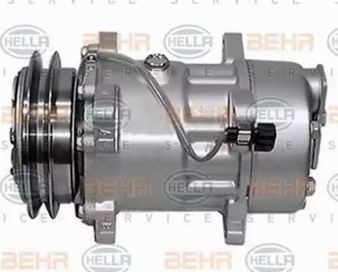 HELLA 8FK 351 119-151 - Компресор, климатизация vvparts.bg