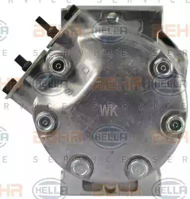 HELLA 8FK 351 119-851 - Компресор, климатизация vvparts.bg