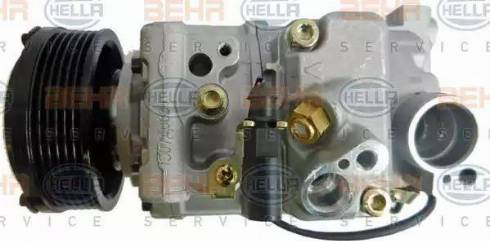 HELLA 8FK 351 114-961 - Компресор, климатизация vvparts.bg