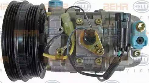 HELLA 8FK 351 114-081 - Компресор, климатизация vvparts.bg