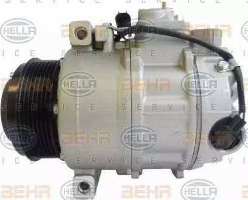 HELLA 8FK 351 114-861 - Компресор, климатизация vvparts.bg