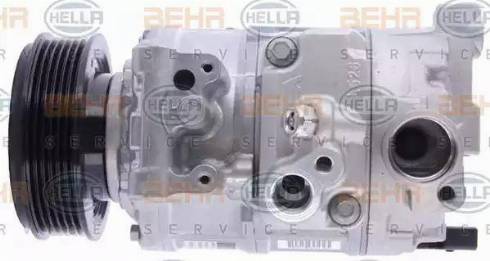 HELLA 8FK 351 114-301 - Компресор, климатизация vvparts.bg