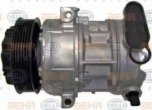 HELLA 8FK 351 114-291 - Компресор, климатизация vvparts.bg