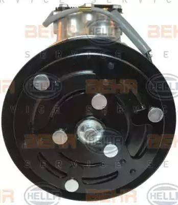 HELLA 8FK 351 114-711 - Компресор, климатизация vvparts.bg