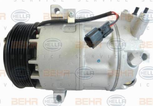 HELLA 8FK 351 115-631 - Компресор, климатизация vvparts.bg