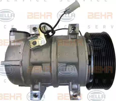 HELLA 8FK 351 115-101 - Компресор, климатизация vvparts.bg