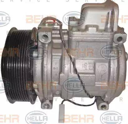 HELLA 8FK 351 110-991 - Компресор, климатизация vvparts.bg