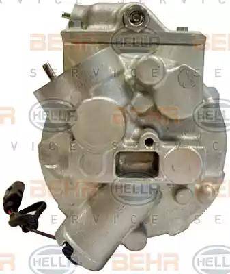 HELLA 8FK 351 110-971 - Компресор, климатизация vvparts.bg