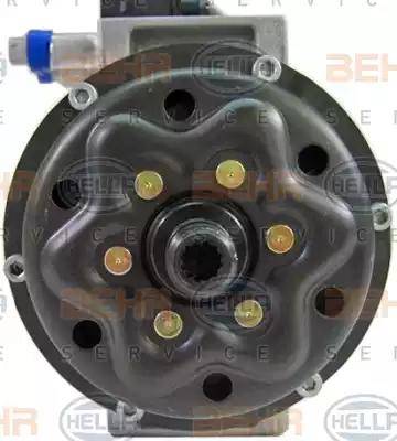 HELLA 8FK 351 110-411 - Компресор, климатизация vvparts.bg