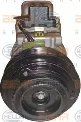 HELLA 8FK 351 110-611 - Компресор, климатизация vvparts.bg