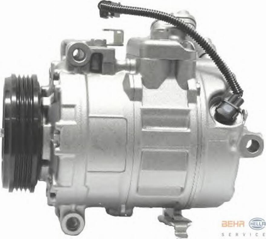 HELLA 8FK 351 110-841 - Компресор, климатизация vvparts.bg