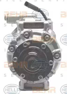 HELLA 8FK 351 110-831 - Компресор, климатизация vvparts.bg