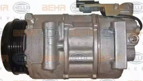 HELLA 8FK 351 110-361 - Компресор, климатизация vvparts.bg