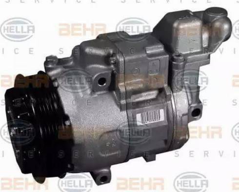 HELLA 8FK 351 110-211 - Компресор, климатизация vvparts.bg