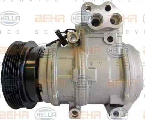 HELLA 8FK 351 111-611 - Компресор, климатизация vvparts.bg