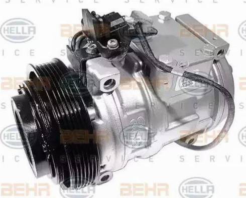 HELLA 8FK 351 111-021 - Компресор, климатизация vvparts.bg