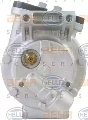 HELLA 8FK 351 113-961 - Компресор, климатизация vvparts.bg