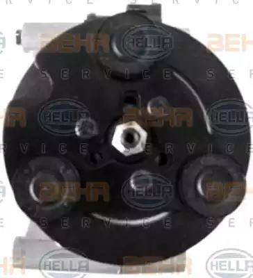 HELLA 8FK 351 113-221 - Компресор, климатизация vvparts.bg