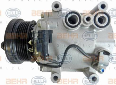 HELLA 8FK 351 134-991 - Компресор, климатизация vvparts.bg