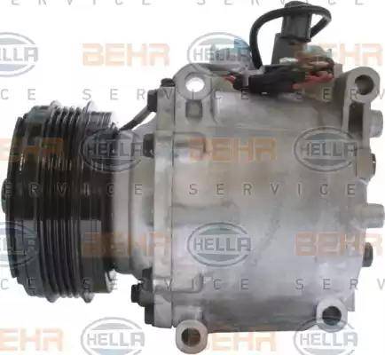 HELLA 8FK 351 134-641 - Компресор, климатизация vvparts.bg