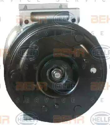 HELLA 8FK 351 134-621 - Компресор, климатизация vvparts.bg