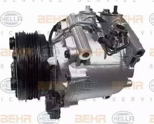 HELLA 8FK 351 134-141 - Компресор, климатизация vvparts.bg