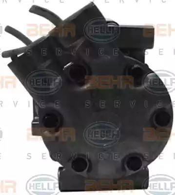 HELLA 8FK 351 134-851 - Компресор, климатизация vvparts.bg