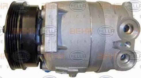 HELLA 8FK 351 134-771 - Компресор, климатизация vvparts.bg