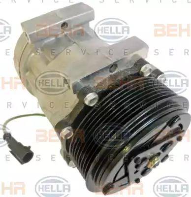 HELLA 8FK 351 135-991 - Компресор, климатизация vvparts.bg