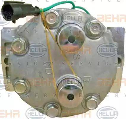 HELLA 8FK 351 135-491 - Компресор, климатизация vvparts.bg