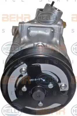 HELLA 8FK 351 135-421 - Компресор, климатизация vvparts.bg